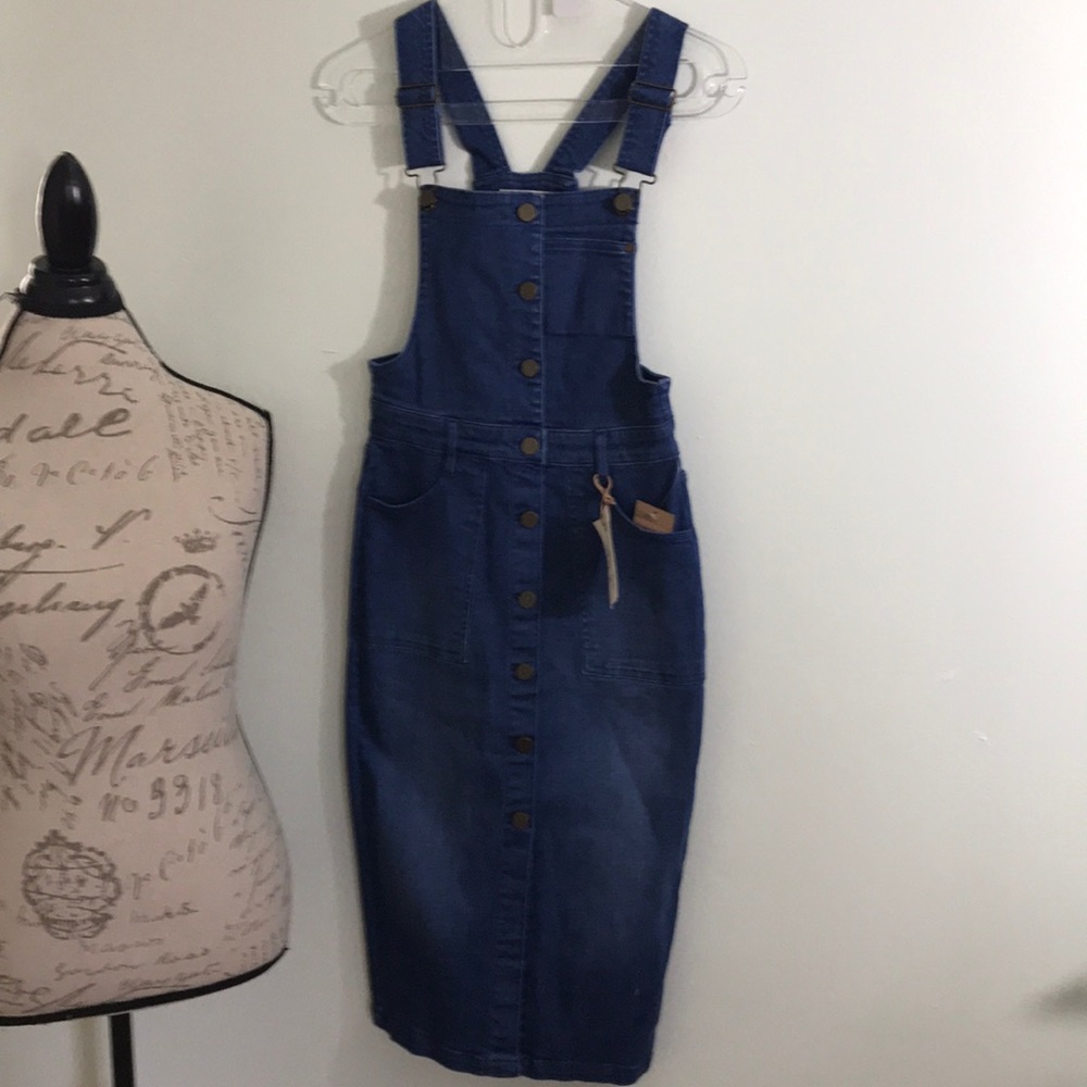 NWT RACHEL ROY FARMERS BROWN DEMIN size 2